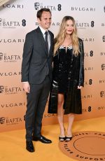 MARGOT ROBBIE at EE Bafta Film Awards 2024 Nominees Party in London 02/17/2024