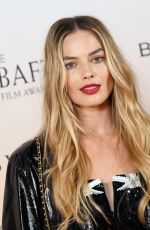 MARGOT ROBBIE at EE Bafta Film Awards 2024 Nominees Party in London 02/17/2024
