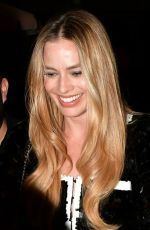 MARGOT ROBBIE Leaves an Event at Delilah in West Hollywood 02/12/2024