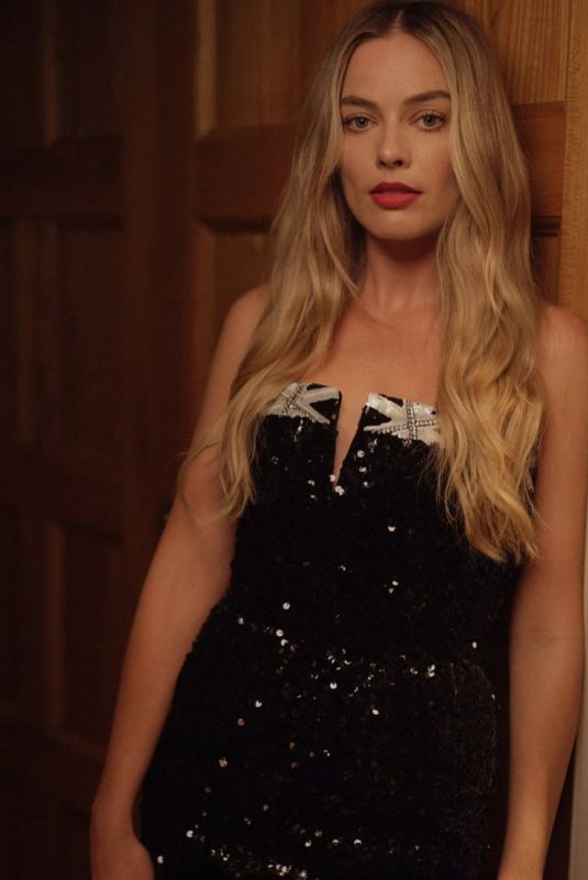 MARGOT ROBBIE - Pre-bafta Party Portraits, February 2024