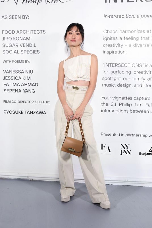 MARI YAMAMOTO at 3.1 Phillip Lim Presentation at New York Fashion Week 02/09/2024