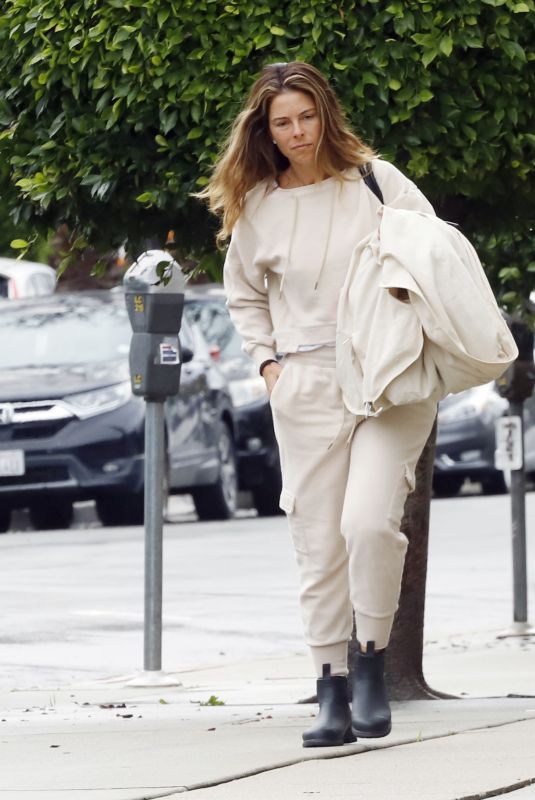 MARIA MENOUNOS Out and About in Los Angeles 02/07/2024