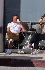 MARIA MENOUNOS Out for Coffee in Los Angeles 02/24/2024