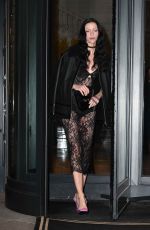 MARIACARLA BOSCONO Arrives at Gucci Fashion Show at Palazzo Parigi in Milan 02/23/2024