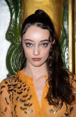 MARIE BORNAND at PFW Christophe Guillarme Front Row in Paris 02/28/2024