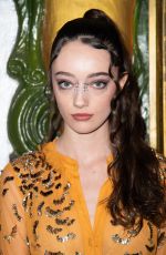MARIE BORNAND at PFW Christophe Guillarme Front Row in Paris 02/28/2024