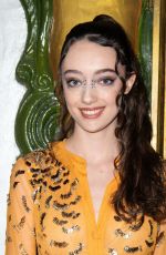 MARIE BORNAND at PFW Christophe Guillarme Front Row in Paris 02/28/2024