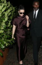 MARISA ABELA Leaves Netflix BAFTA Awards Afterparty at Chiltern Firehouse in London 02/18/2024