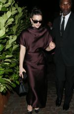 MARISA ABELA Leaves Netflix BAFTA Awards Afterparty at Chiltern Firehouse in London 02/18/2024