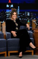 MARISKA HARGITAY at Tonight Show Starring Jimmy Fallon in New York 02/08/2024
