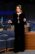 MARISKA HARGITAY at Tonight Show Starring Jimmy Fallon in New York 02/08/2024