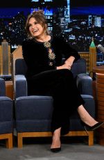 MARISKA HARGITAY at Tonight Show Starring Jimmy Fallon in New York 02/08/2024