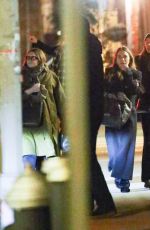 MARY KATE, ASHLEY and ELIZABETH OLSEN Night Out in New York 02/06/2024