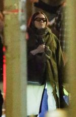 MARY KATE, ASHLEY and ELIZABETH OLSEN Night Out in New York 02/06/2024