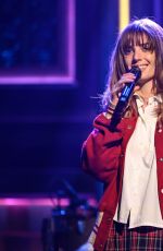 MAYA HAWKE Performs at Tonight Show in New York 02/28/2024