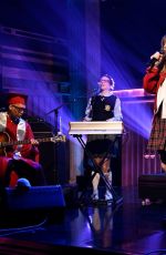 MAYA HAWKE Performs at Tonight Show in New York 02/28/2024