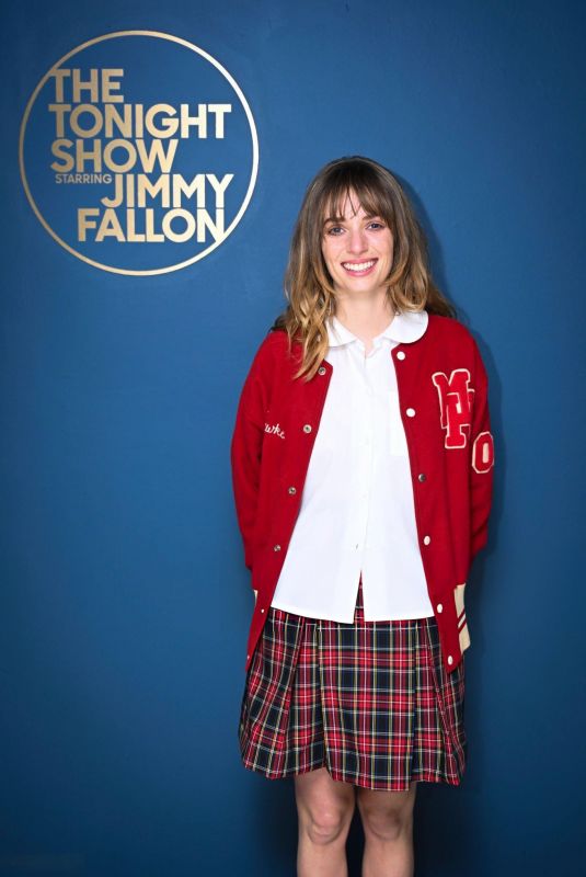 MAYA HAWKE Performs at Tonight Show in New York 02/28/2024
