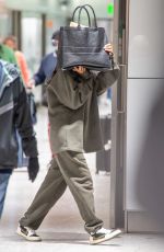 MAYA JAMA Flies into Heathrow Airport in London 02/21/2024
