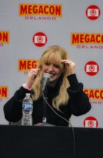 MCKENNA GRACE at a Q&A Session at MegaCon Orlando 2024 02/03/2024