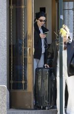 MEADOW WALKER Leaves Her Hotel in New York 02/05/2024