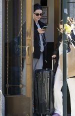 MEADOW WALKER Leaves Her Hotel in New York 02/05/2024
