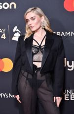 MEG DONNELLY at Grammys NextGen Party in Los Angeles 02/02/2024