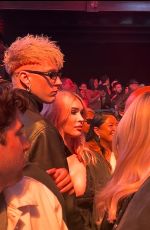 MEGAN FOX and Machine Gun Kelly Arrives at a Concert in Las Vegas 02/10/2024
