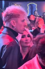 MEGAN FOX and Machine Gun Kelly Arrives at a Concert in Las Vegas 02/10/2024
