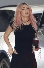 MEGAN FOX Arrives at Uta in Beverly Hills 02/23/2024