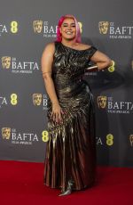 MEGAN JAYNE CRABBE at EE Bafta Film Awards 2024 in London 02/18/2024