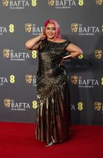 MEGAN JAYNE CRABBE at EE Bafta Film Awards 2024 in London 02/18/2024