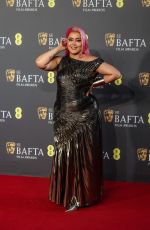 MEGAN JAYNE CRABBE at EE Bafta Film Awards 2024 in London 02/18/2024