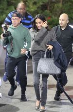MEGHAN MARKLE Out for Sushi Dinner with a Friend at Asanebo in Studio City 02/22/2024