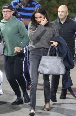 MEGHAN MARKLE Out for Sushi Dinner with a Friend at Asanebo in Studio City 02/22/2024