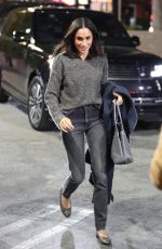 MEGHAN MARKLE Out for Sushi Dinner with a Friend at Asanebo in Studio City 02/22/2024
