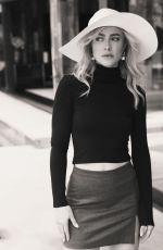 MELISSA ROXBURGH at a Photoshoot, February 2024