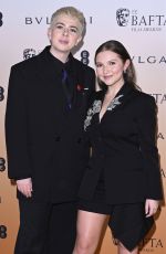 MIA MCKENNA-BRUCE at EE BAFTA Film Awards 2024 Nominees Party in London 02/17/2024