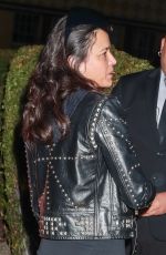MICHELLE RODRIGUEZ Aeeives at an Event in West Hollywood 02/12/2024