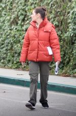 MILA KUNIS Out and About in Los Angeles 02/02/2024