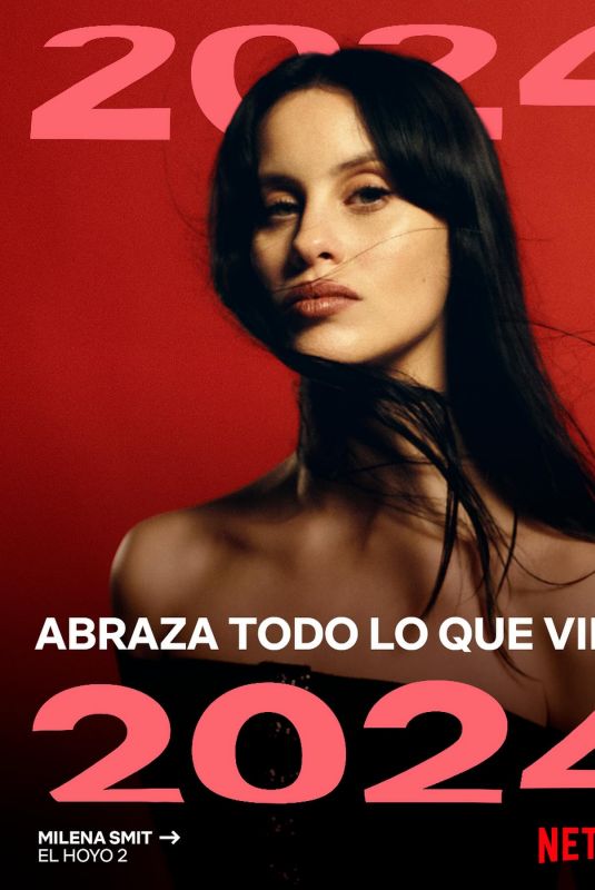 MILENA SMIT for Netflix Spain, January 2024