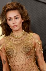 MILEY CYRUS at 66th GRAMMY Awards in Los Angeles 02/04/2024