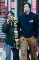 MILLIE BOBBY BROWN and Jake Bongiovi Out on Valentine