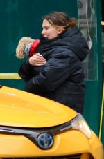 MILLIE BOBBY BROWN and Jake Bongiovi Out with Their Dog in New York 02/17/2024