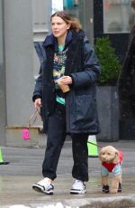MILLIE BOBBY BROWN and Jake Bongiovi Out with Their Dog in New York 02/17/2024