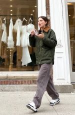 MILLIE BOBBY BROWN Out for Wedding Dress Shopping at a Bridal Shop in Downtown Manhattan 02/15/2024