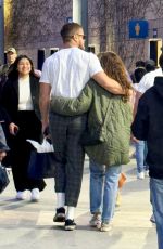 MINKA KELLY and Dan Reynolds Arrives at LA Galaxy vs inter-Miami Soccer Match in Carson 02/26/2024