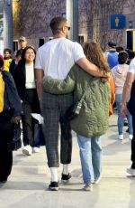 MINKA KELLY and Dan Reynolds Arrives at LA Galaxy vs inter-Miami Soccer Match in Carson 02/26/2024