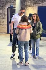 MINKA KELLY and Dan Reynolds Arrives at LA Galaxy vs inter-Miami Soccer Match in Carson 02/26/2024