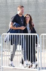 MINKA KELLY and Dan Reynolds Arrives at Super Bowl in Las Vegas 02/11/2024
