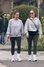 MINKA KELLY and KHATIRA RAFIQZADA Out for Breakfast in Los Feliz 02/27/2024